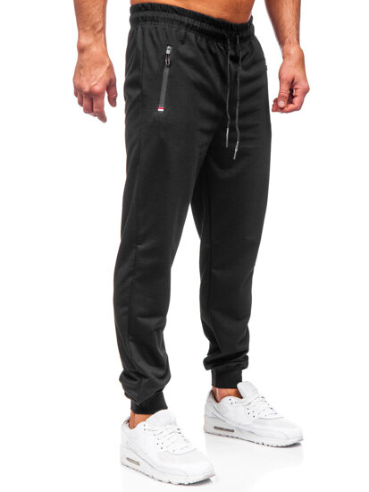 Homme Pantalon jogger Noir Bolf JX6107