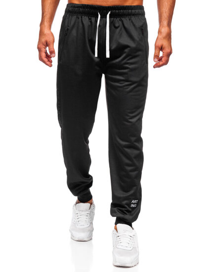 Homme Pantalon jogger Noir Bolf JX6355