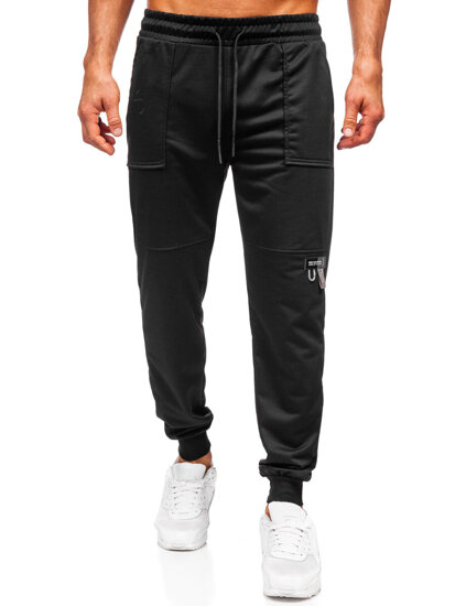 Homme Pantalon jogger Noir Bolf JX6365