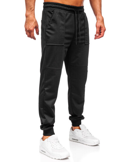 Homme Pantalon jogger Noir Bolf JX6365