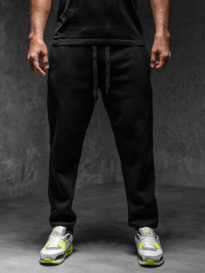 Homme Pantalon jogger Noir Bolf MS002A1