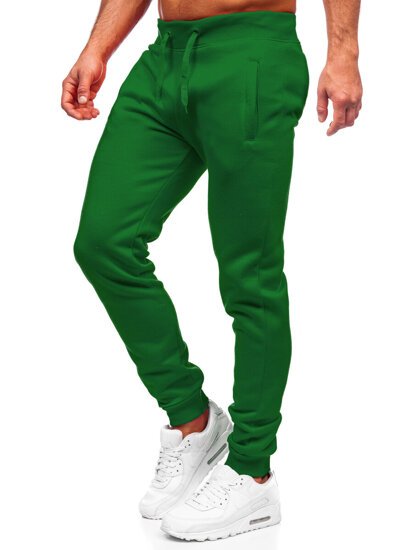 Homme Pantalon jogger Vert Bolf XW01-A