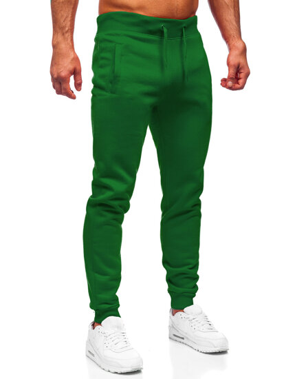 Homme Pantalon jogger Vert Bolf XW01-A