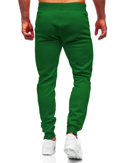 Homme Pantalon jogger Vert Bolf XW01-A