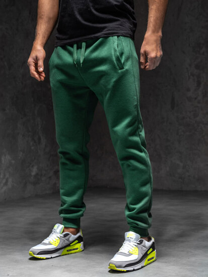 Homme Pantalon jogger Vert Bolf XW01-C