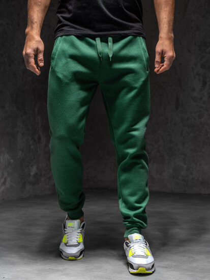 Homme Pantalon jogger Vert Bolf XW01-C