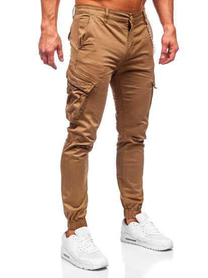 Homme Pantalon jogger cargo Camel Bolf SK850