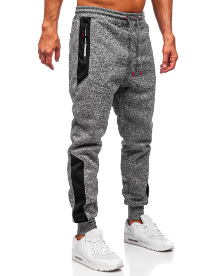 Homme Pantalon jogger chaud Anthracite Bolf Q1100