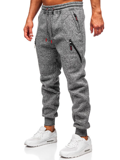 Homme Pantalon jogger chaud Anthracite Bolf Q1104