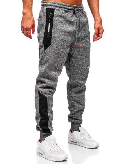 Homme Pantalon jogger chaud Anthracite Bolf Q1200