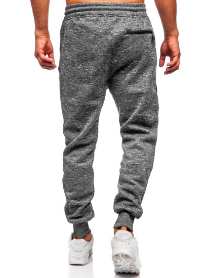 Homme Pantalon jogger chaud Anthracite Bolf Q1201