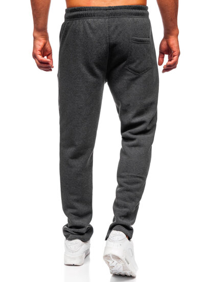 Homme Pantalon jogger épais Anthracite Bolf JX6278