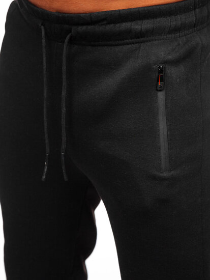 Homme Pantalon jogger épais Noir Bolf JX6212