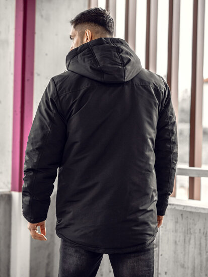 Homme Parka d'hiver Noir Bolf 22M323A