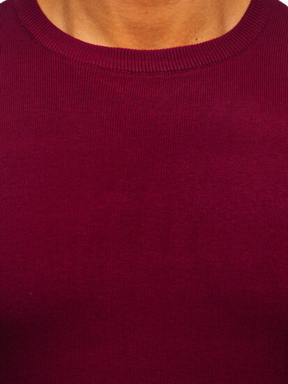 Homme Pull Bordeaux Bolf H2401