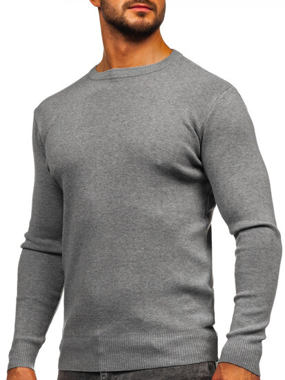 Homme Pull Gris Bolf H2401