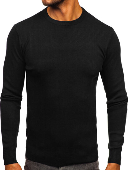 Homme Pull Noir Bolf H2401