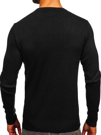 Homme Pull Noir Bolf H2401