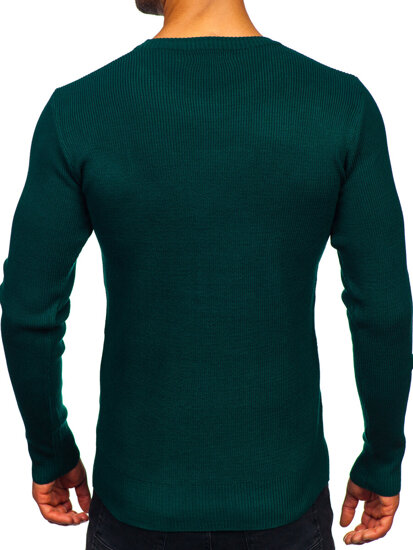 Homme Pull Vert Bolf S8750