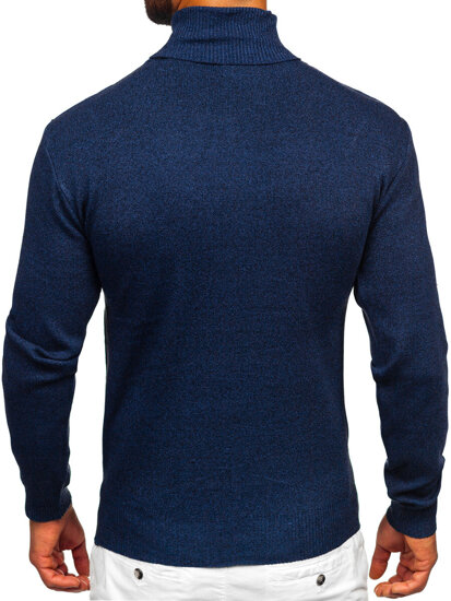 Homme Pull à col roulé basic Encre Bolf S8515