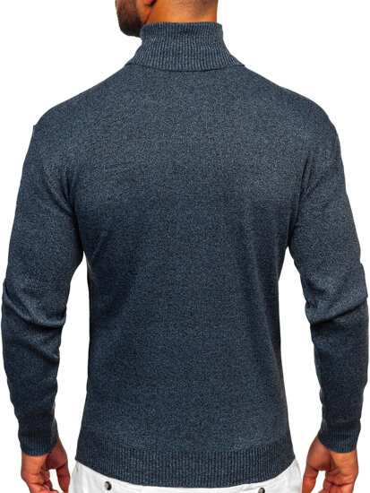 Homme Pull à col roulé basic Graphite Bolf S8515