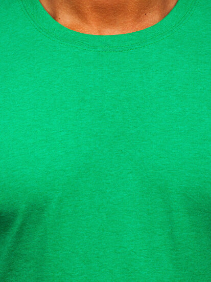 Homme T-shirt basic Vert Bolf B10