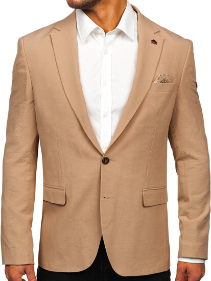 Homme Veste casual Beige Bolf 026