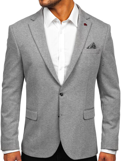 Homme Veste casual Gris Bolf 023