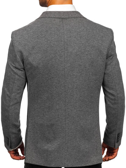 Homme Veste casual Gris foncé Bolf 023