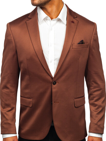 Homme Veste casual Marron Bolf 022