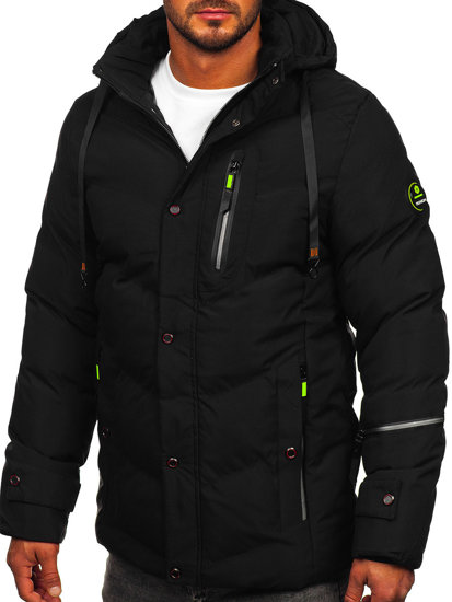 Homme Veste d'hiver Noir Bolf 5M3137