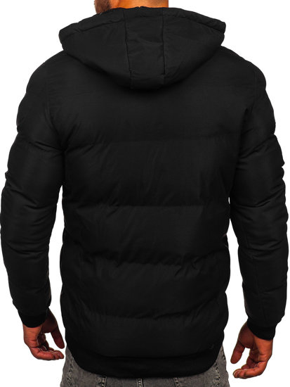 Homme Veste d'hiver matelassée Noir Bolf 5M3125