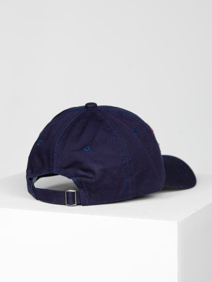 La casquette à visière bleue foncée Bolf CZ17