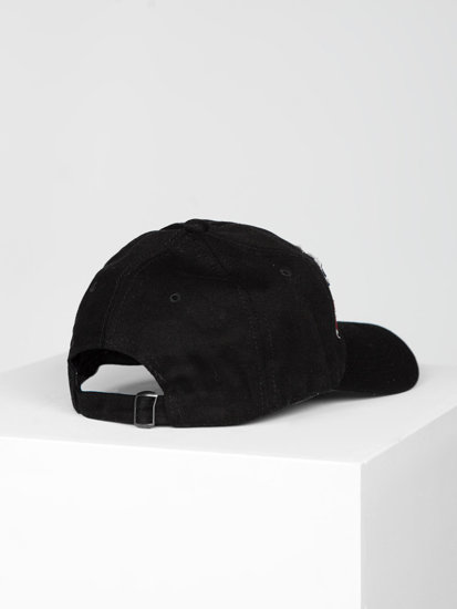 La casquette à visière noire Bolf CZ18