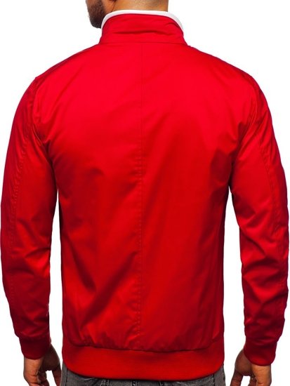 Le blouson de transition pour homme rouge Bolf K01