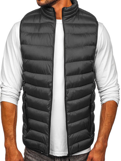 Le gilet matelassé pour homme graphite Bolf 5M711