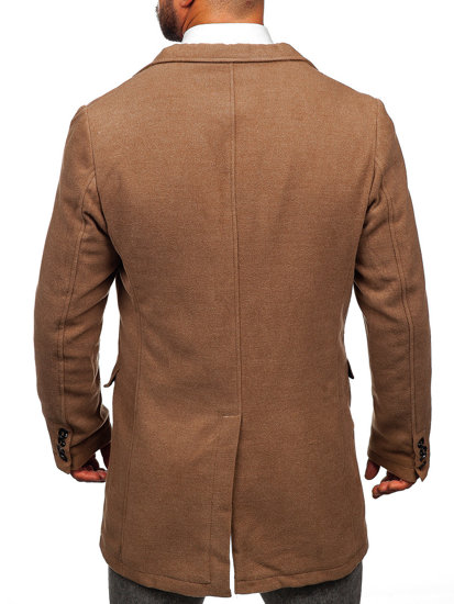 Le manteau d'hiver pour homme camel Bolf 1047