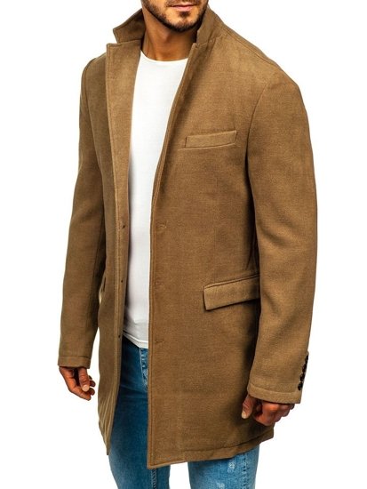 Le manteau d'hiver pour homme camel Bolf 1047A