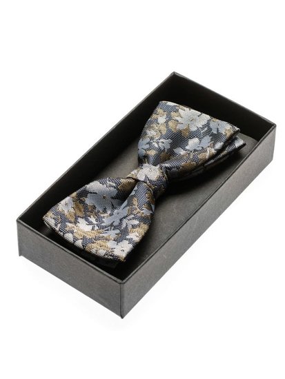 Le nœud papillon élégant pour homme bleu foncé Bolf M109