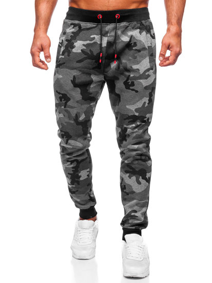 Le pantalon de sport pour homme camo-graphite Bolf KZ15