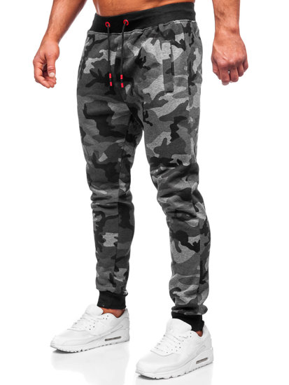 Le pantalon de sport pour homme camo-graphite Bolf KZ15