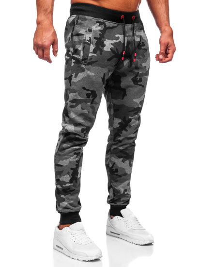 Le pantalon de sport pour homme camo-graphite Bolf KZ15