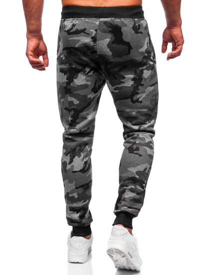 Le pantalon de sport pour homme camo-graphite Bolf KZ15