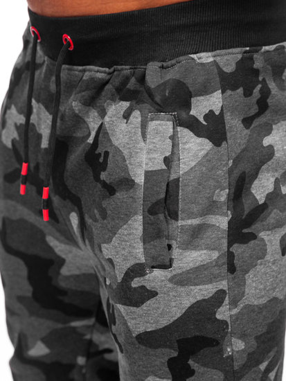 Le pantalon de sport pour homme camo-graphite Bolf KZ15