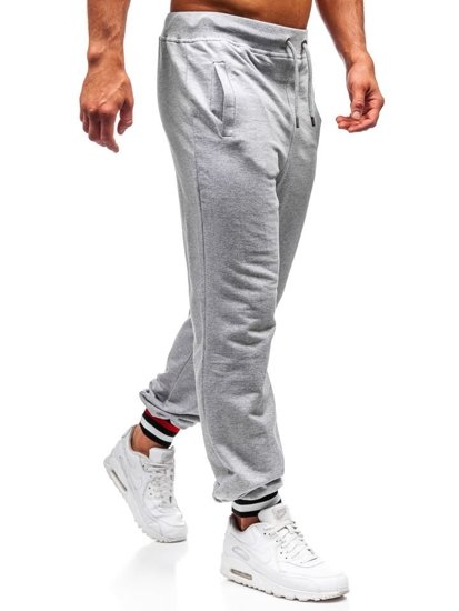 Le pantalon de sport pour homme gris Bolf 145368