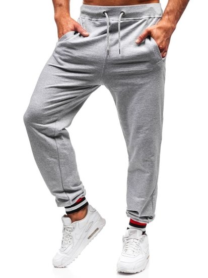 Le pantalon de sport pour homme gris Bolf 145368