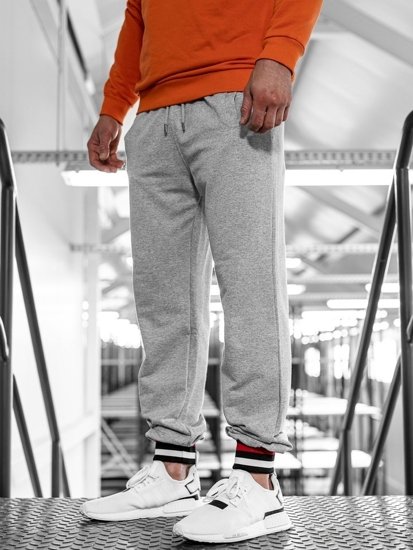 Le pantalon de sport pour homme gris Bolf 145368