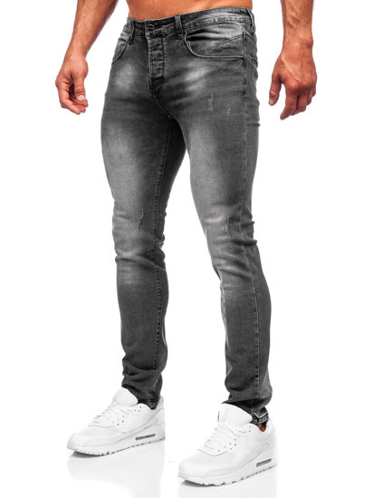 Le pantalon jean slim fit pour homme noir Bolf MP0056G