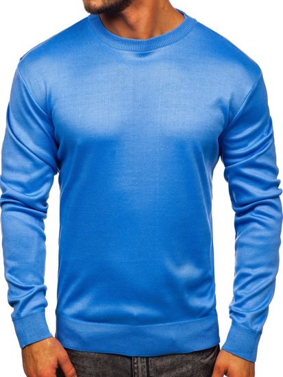 Le pull pour homme bleu Bolf GFC01