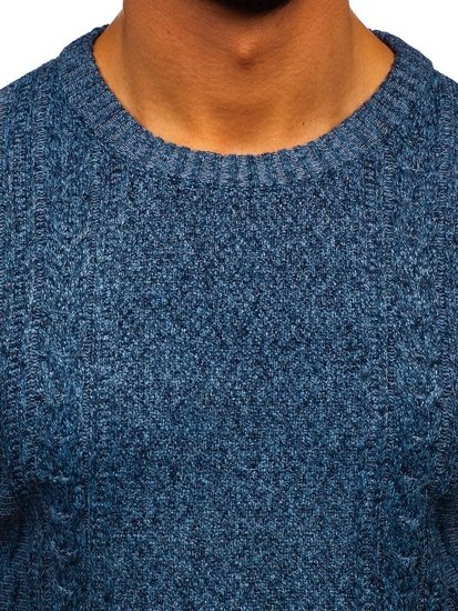 Le pull pour homme bleu Bolf H1937